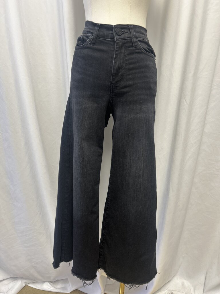 Frame Black Wide Leg Jean
