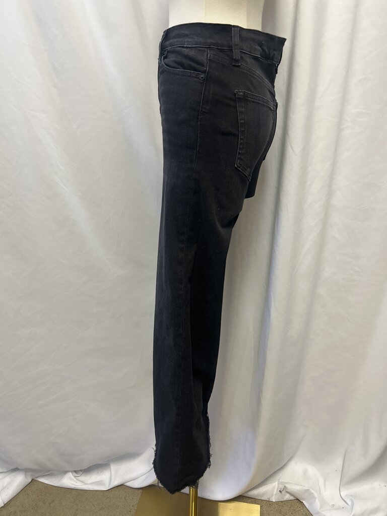 Frame Black Wide Leg Jean