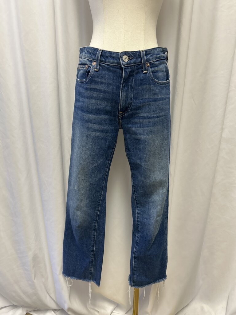 Trave Distresssed Hem Jean