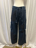 Pilcro Embroidered Cargo Pant