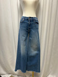Mother Wide Leg Medium Wash Jean