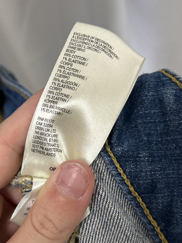 Pilcro Patchwork Jean