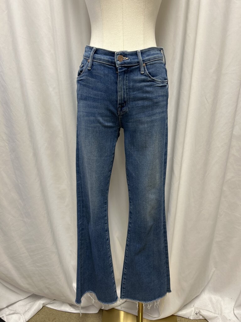 Mother Boot Cut "The Weekender Fray" Jean