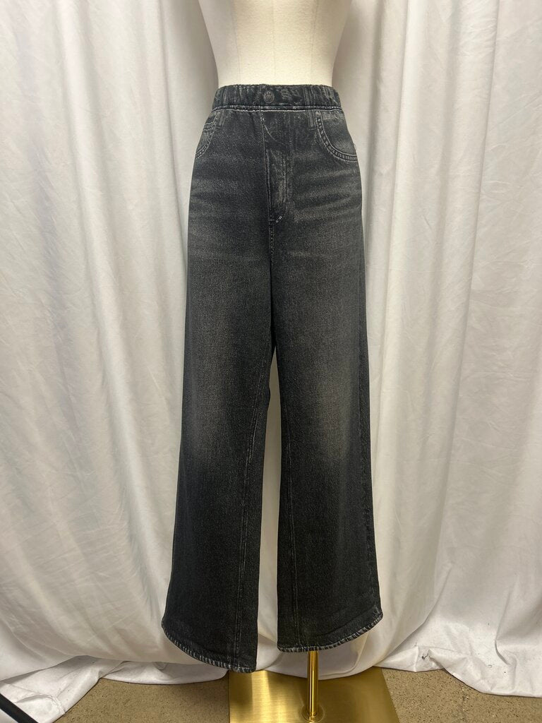 Rag & Bone Faux Denim Pull On Pant