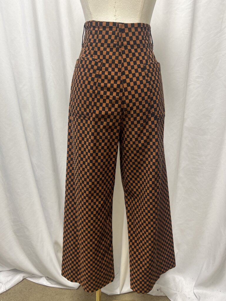 Maeve Checkered "Colette" Trouser