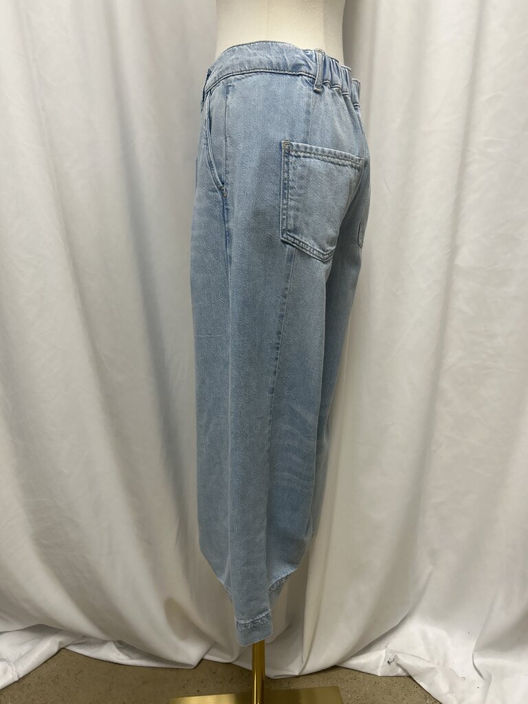 Pilcro Wide Leg Cropped Jean