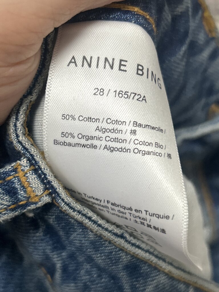 Anine Bing Medium Wash Jean