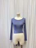 Alo Ribbed Wrap Top
