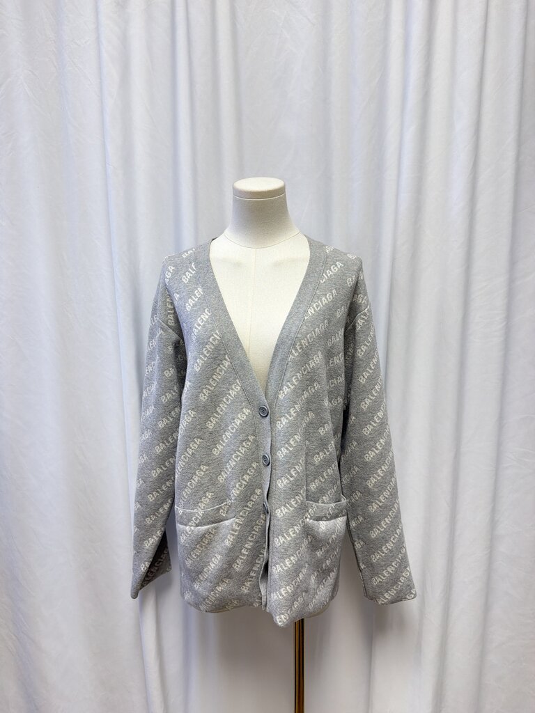 Balenciaga Logo Cardigan (Unisex)