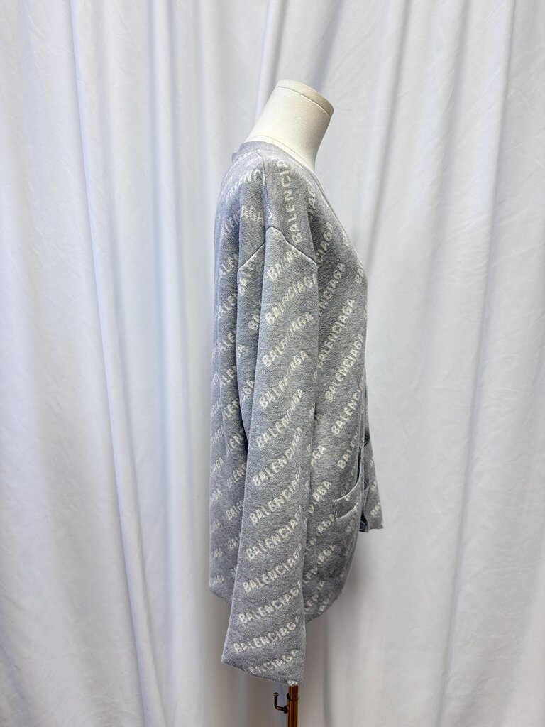 Balenciaga Logo Cardigan (Unisex)