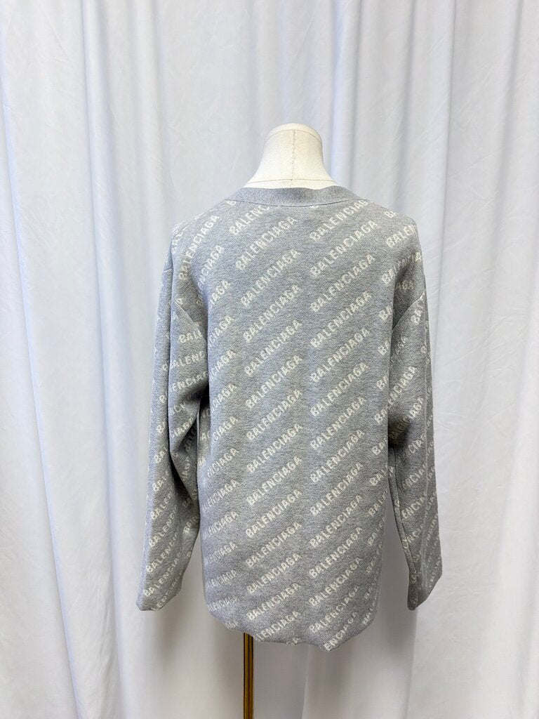 Balenciaga Logo Cardigan (Unisex)