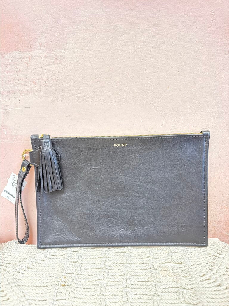 Fount Large Tassel Clutch