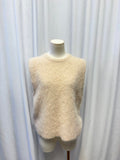 R13 Oatmeal Alpaca Deep Armhole Vest