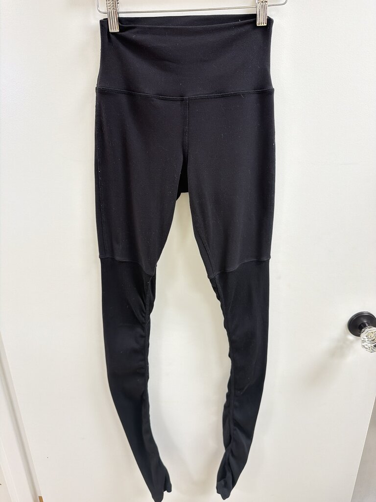 Alo Black Legging/Ribbed Leg
