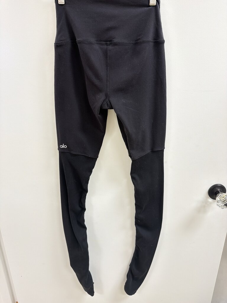 Alo Black Legging/Ribbed Leg
