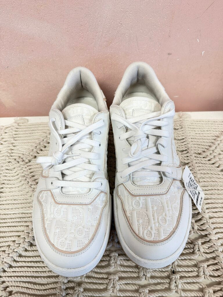 Christian Dior White Dior One Sneakers (Like New) w/Box & Dustbags