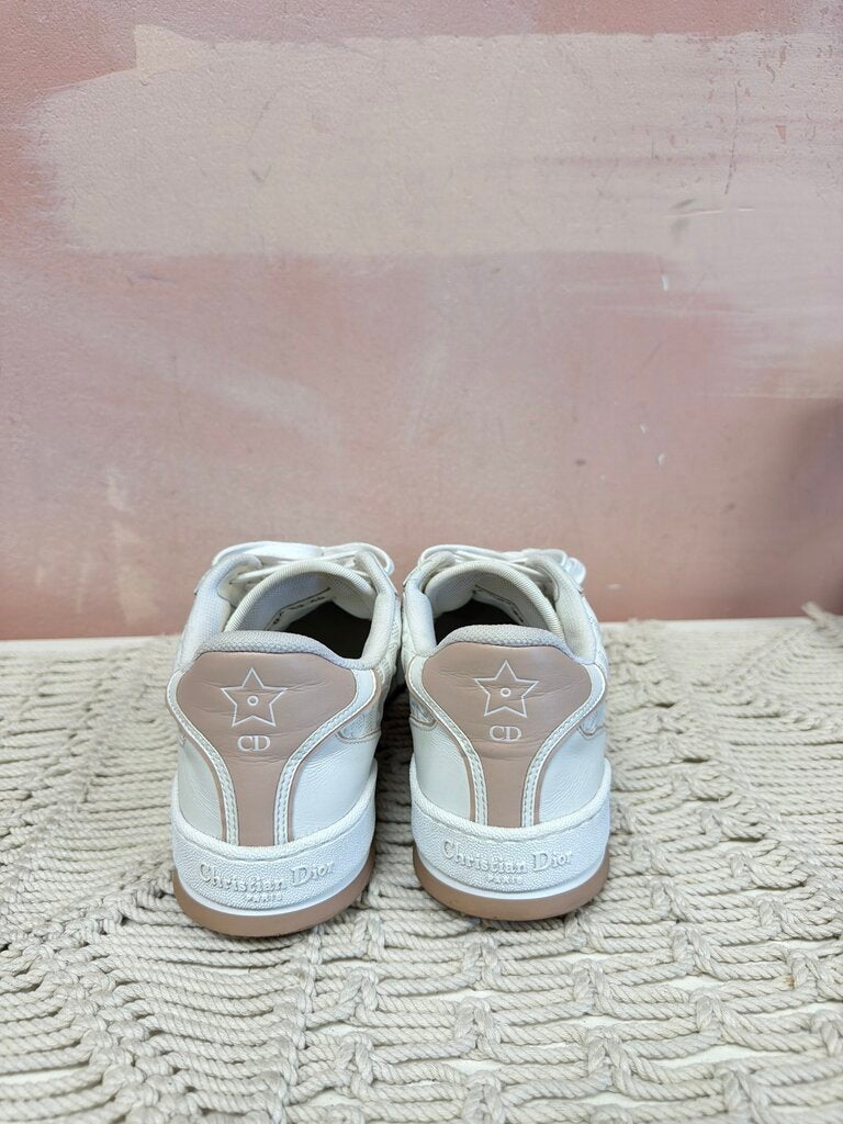 Christian Dior White Dior One Sneakers (Like New) w/Box & Dustbags