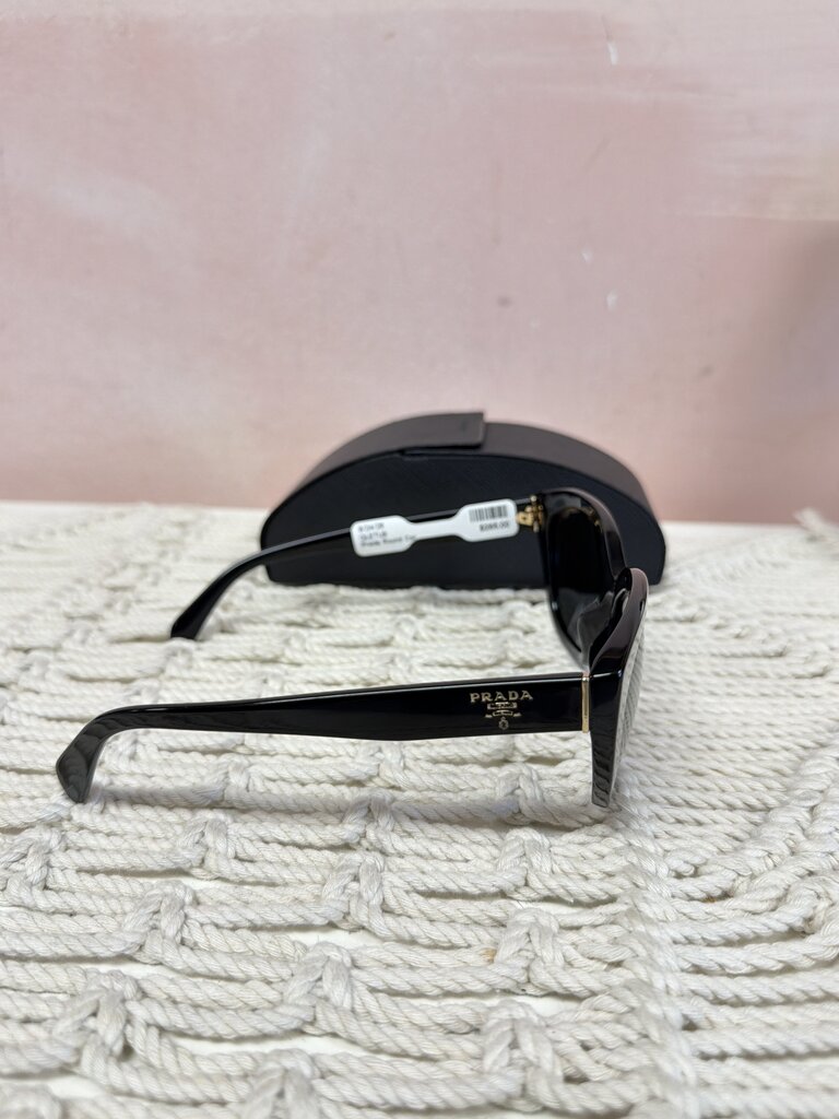 Prada Round Cat Tinted Sunglasses w/Case