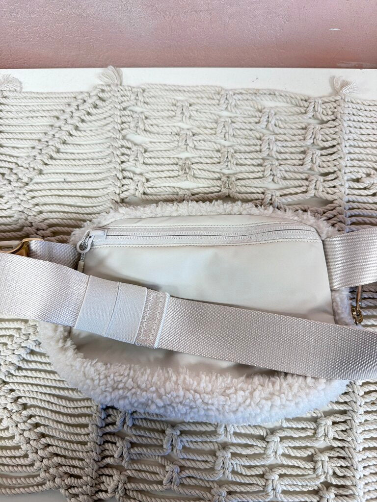 Lululemon Shearling Belt Bag