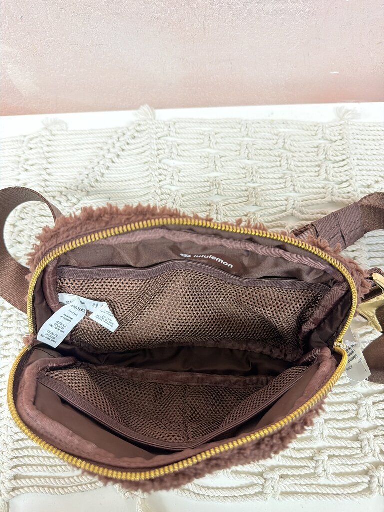 Lululemon Shearling Belt Bag