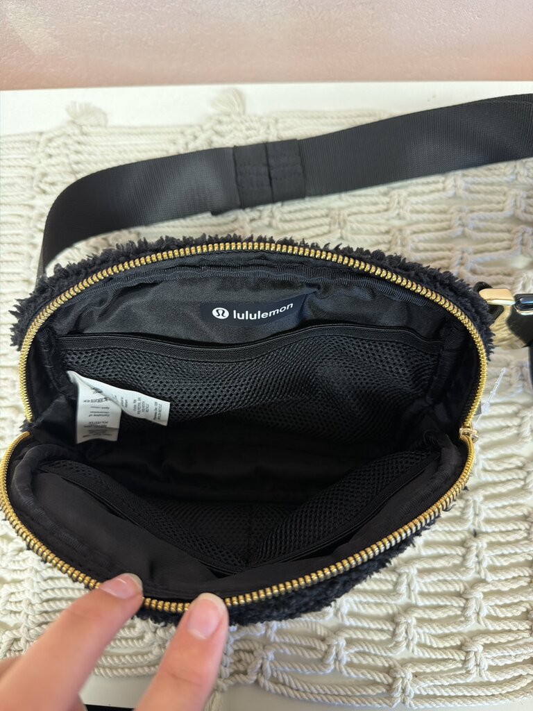 Lululemon Shearling Belt Bag