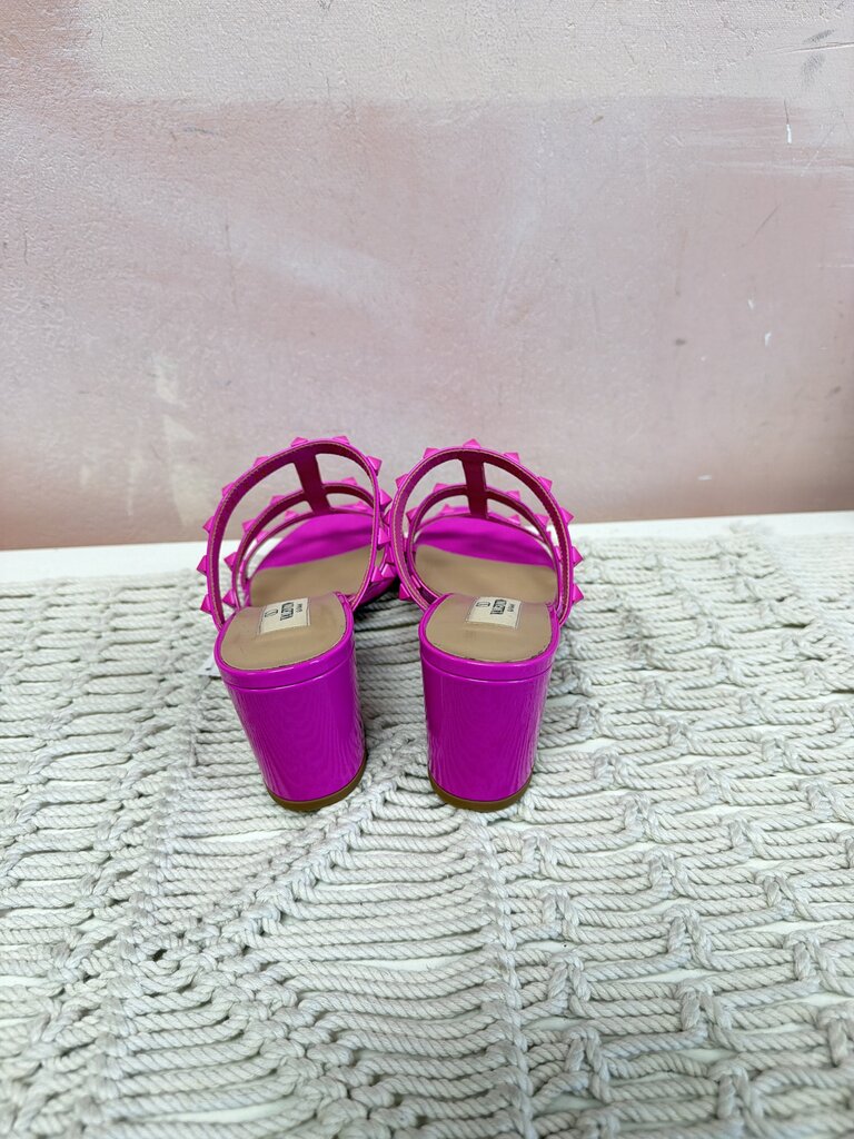 Valentino Pink Patent Slide w/Box & Dustbag