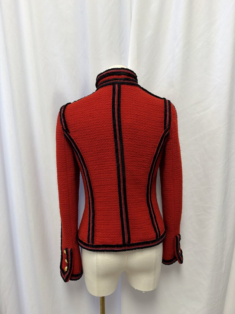 Chanel Paris-Moscou Pre-Fall 2009 Collection Vintage Tweed Zip Up Jacket