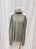 Halston Heritage Grey Sweater NWT