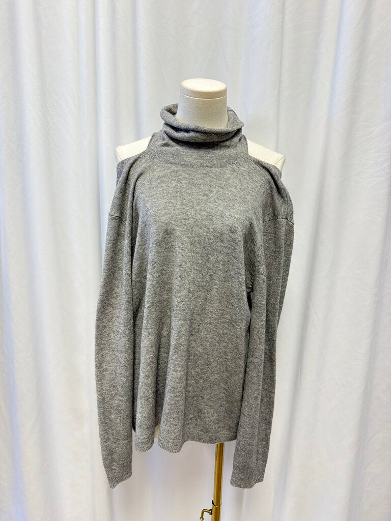 Halston Heritage Grey Sweater NWT