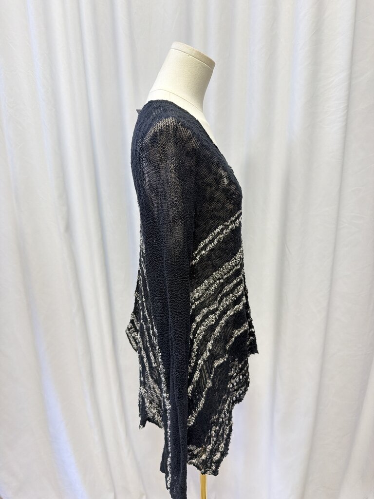 Crea Concept Black V Neck Sweater