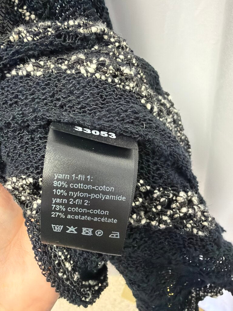 Crea Concept Black V Neck Sweater