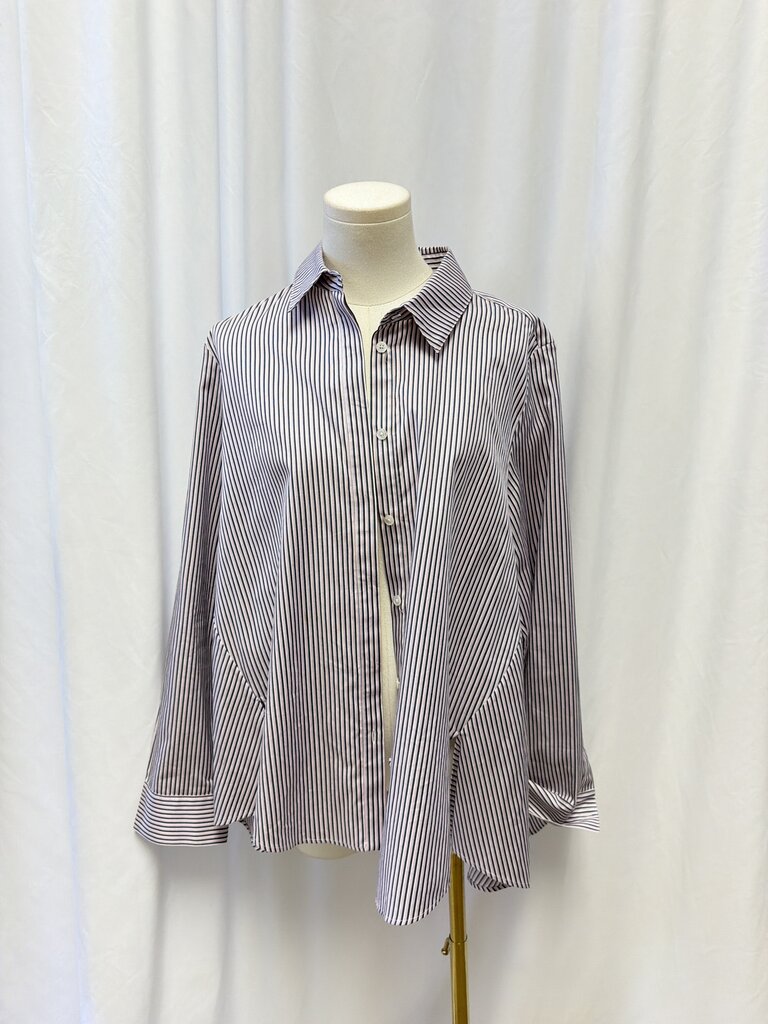 Adam Lippes Striped Button Up