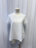 Eileen Fisher White Short Sleeve Tee