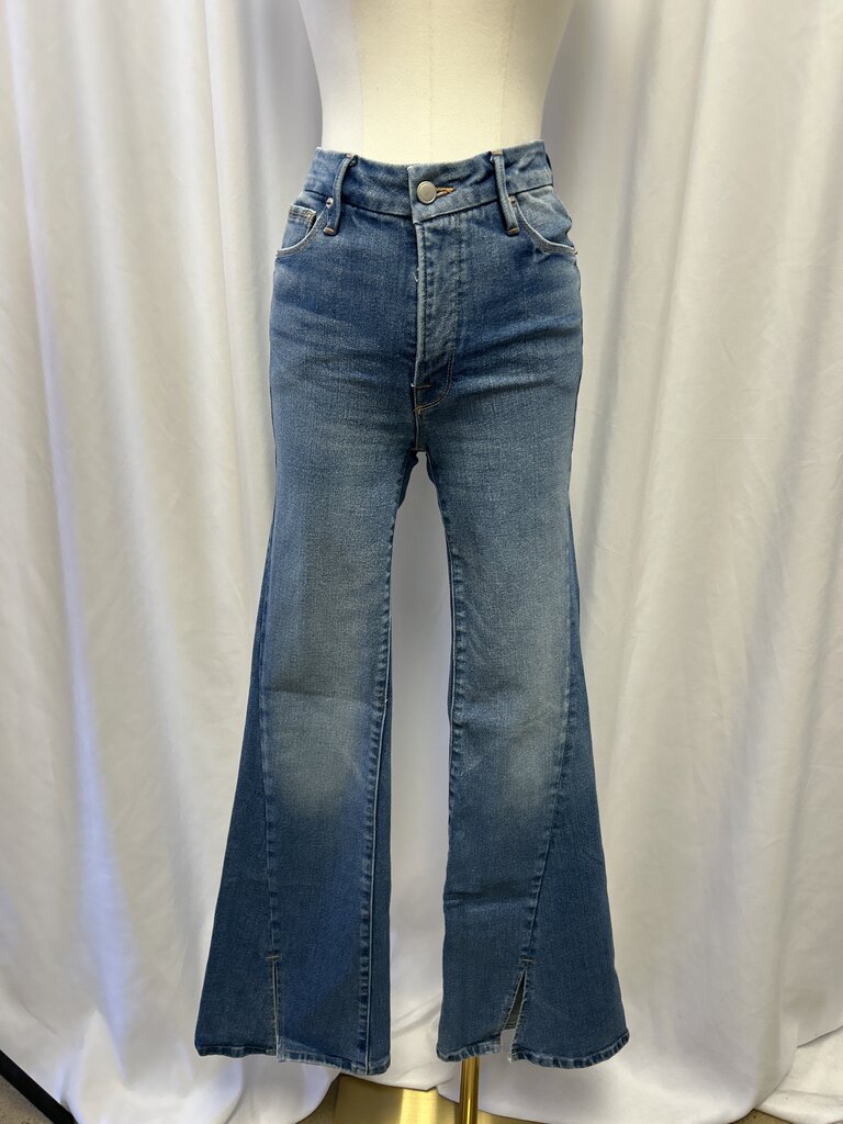 Good American Flare Leg Jeans
