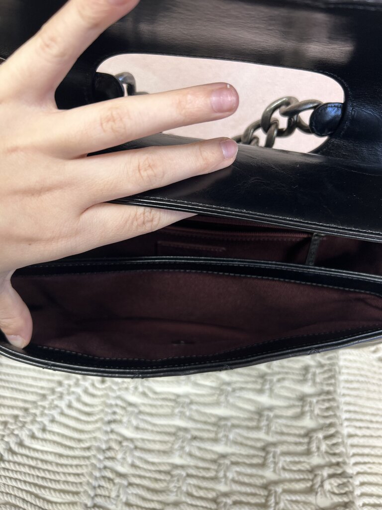 Chanel Large Black Perfect Edge Shoulder Bag