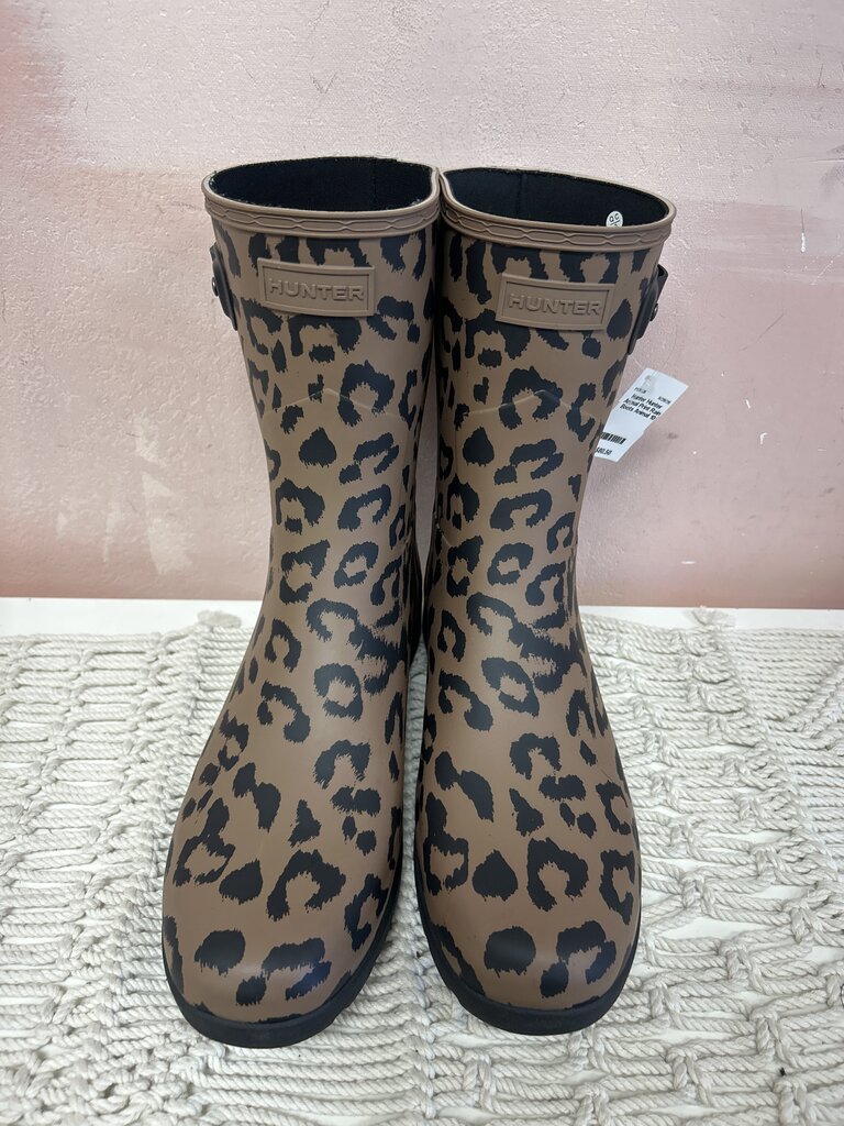 Hunter Animal Print Rain Boots