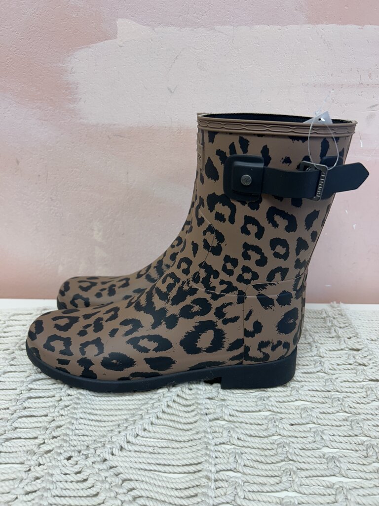 Hunter Animal Print Rain Boots