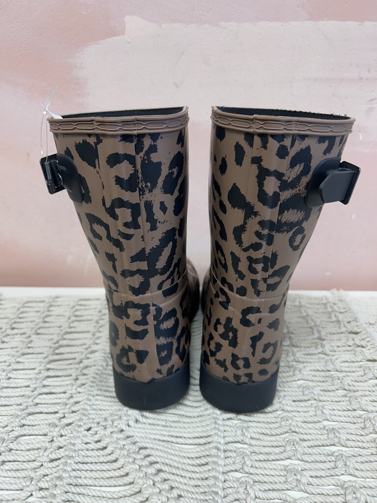 Hunter Animal Print Rain Boots