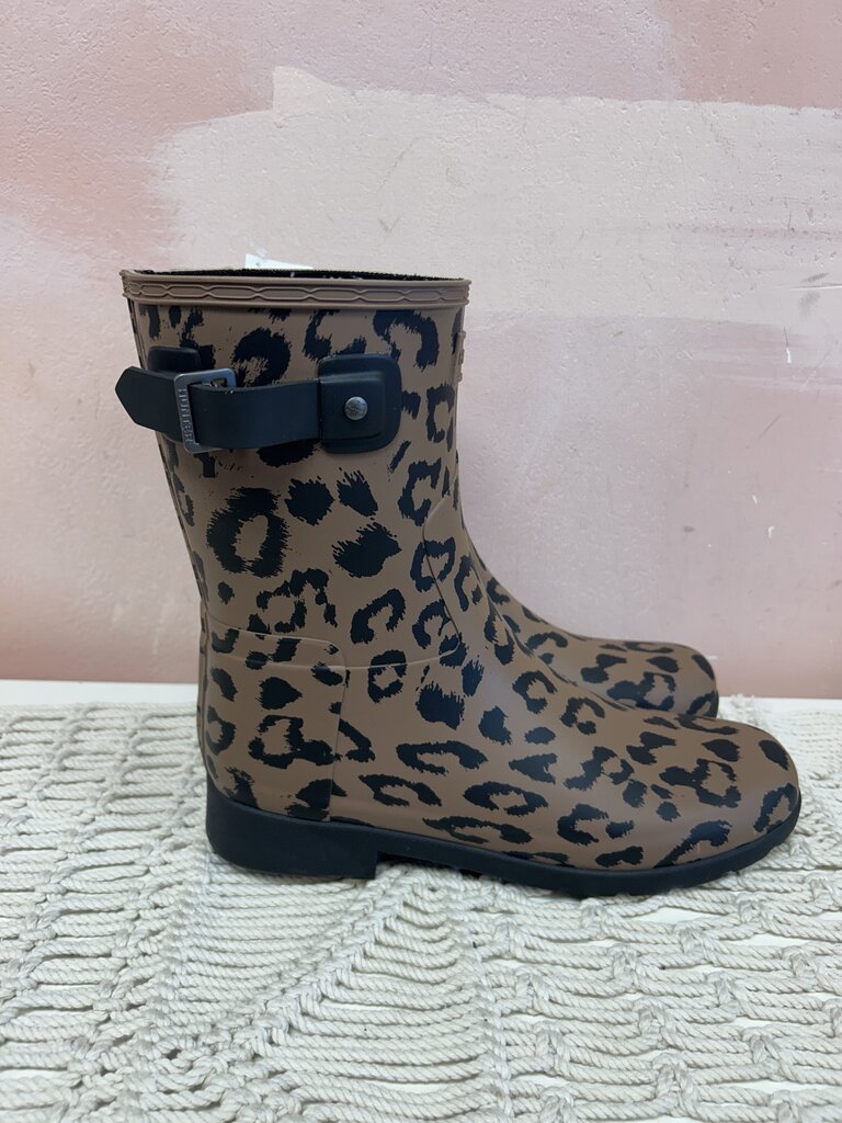 Hunter Animal Print Rain Boots