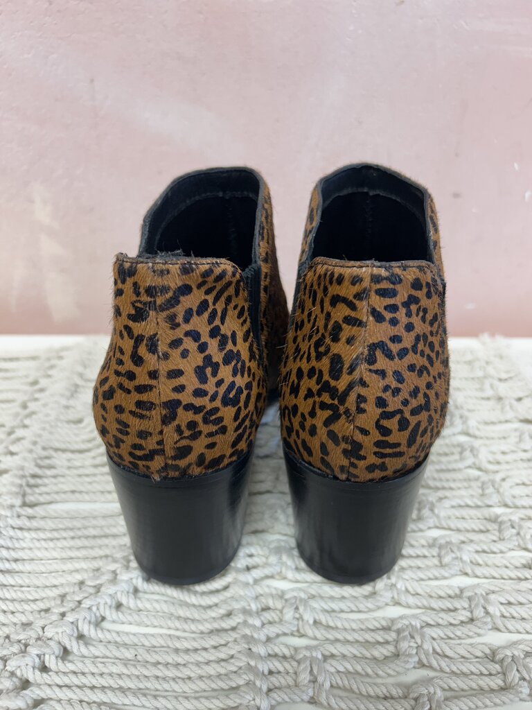 Sanctuary Animal Print Booties NWT