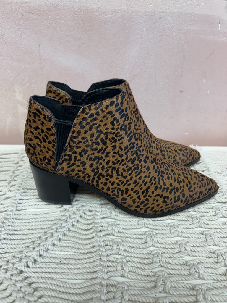 Sanctuary Animal Print Booties NWT