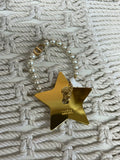 Dior CD Faux Pearl Bracelet w/Star Charm w/Box & Dustbag