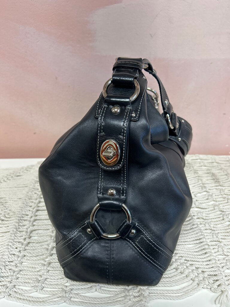Coach Black Carly Hobo Bag w/Dustbag