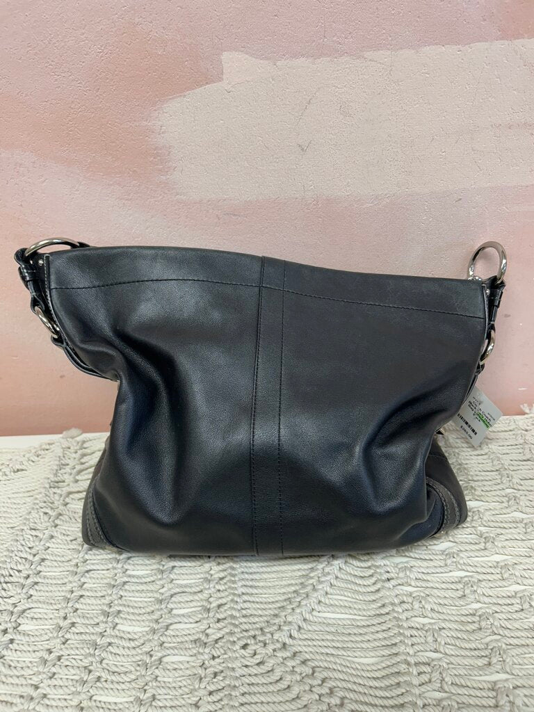 Coach Black Carly Hobo Bag w/Dustbag