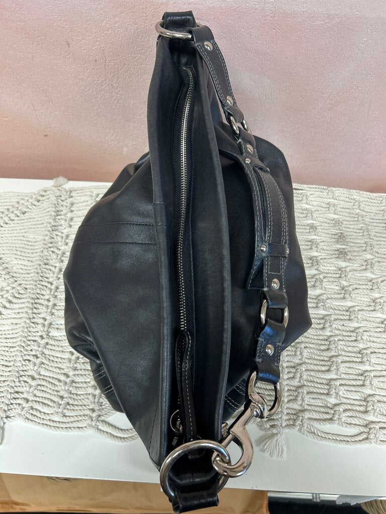 Coach Black Carly Hobo Bag w/Dustbag