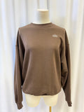 Alo Brown Crew Sweatshirt