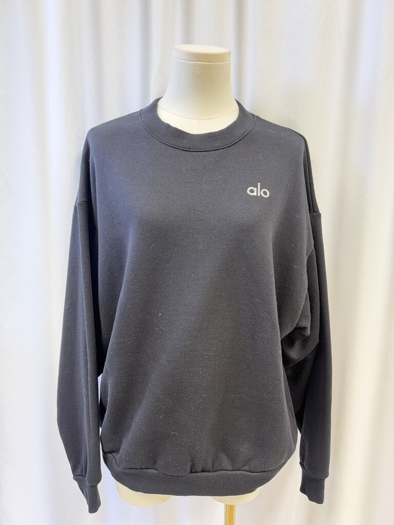 Alo Black Crew Sweatshirt