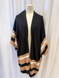 Barbour Black Poncho