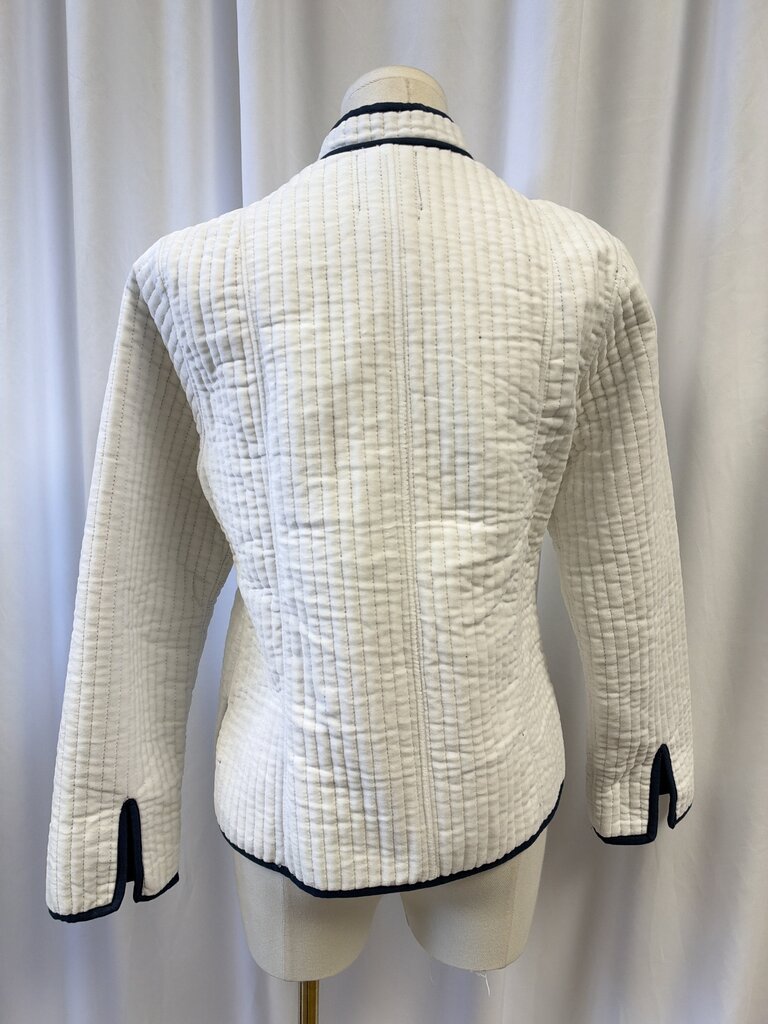 Maria De La Orden White Velour Jacket