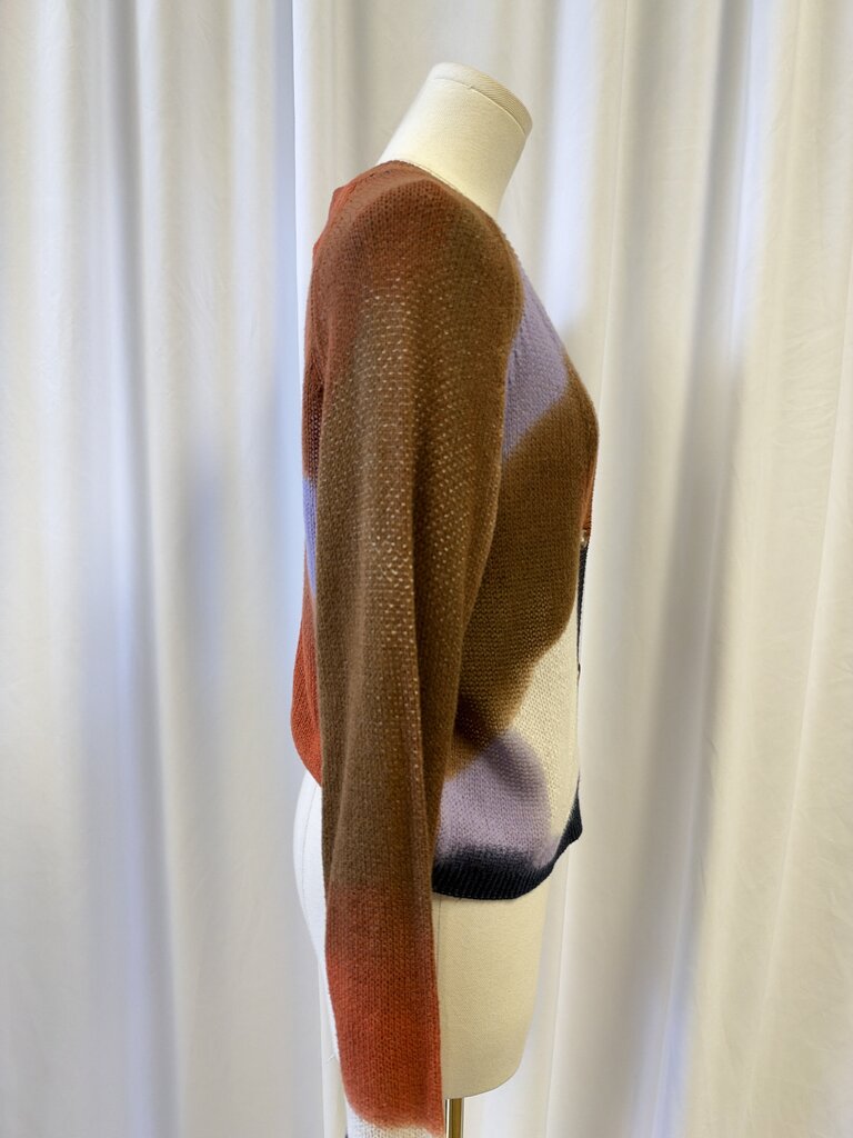 LNA Clothing Multi Color Cardigan